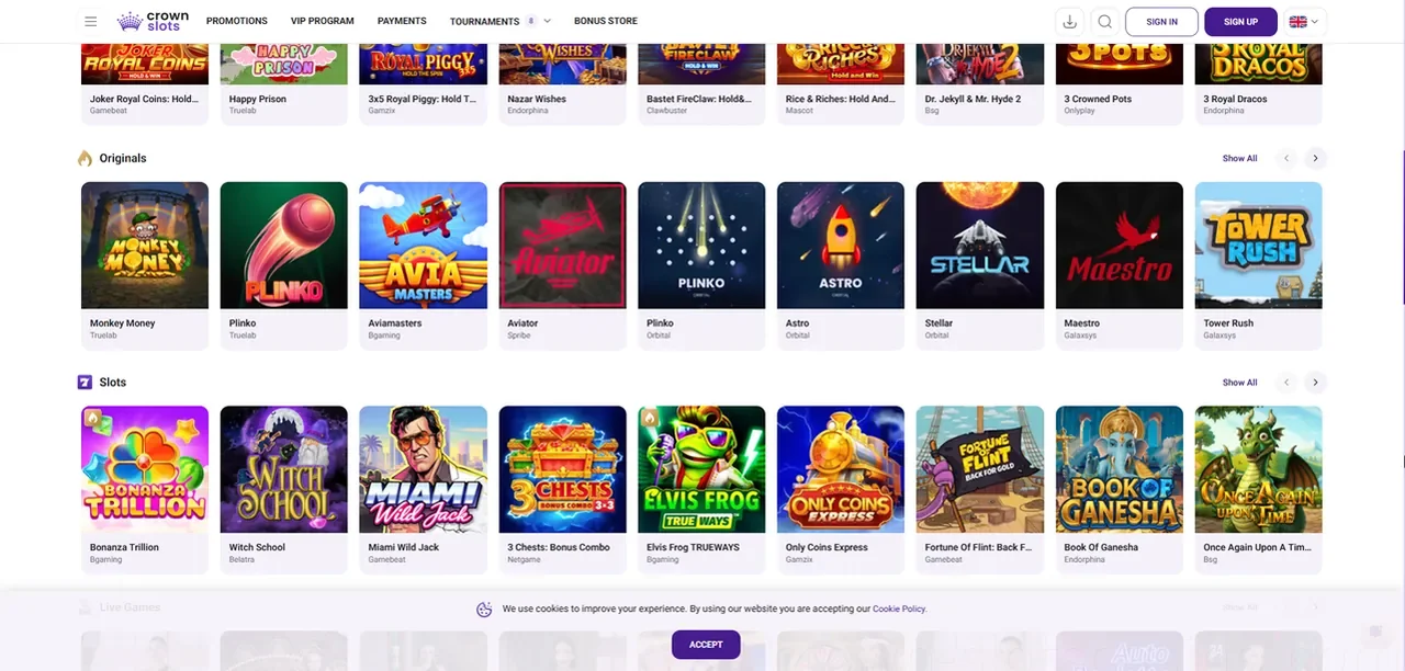 CrownSlots Casino Casino